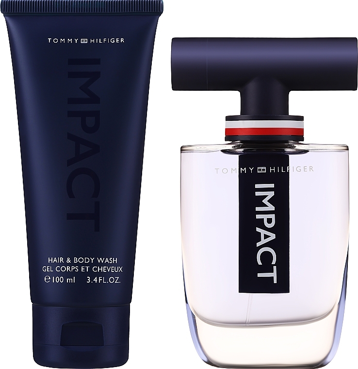 Tommy Hilfiger Impact	 - Duftset (Eau de Toilette 100ml + Duschgel 100ml)  — Bild N2