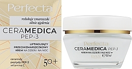 Anti-Falten Lifting-Creme für Tag und Nacht 50+ - Perfecta Ceramedica Pep-3 Lifting Anti-Aging Face Cream 50+ — Bild N3