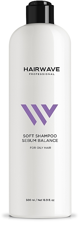 Sulfatfreies Shampoo für fettiges Haar Sebum Balance - HAIRWAVE — Bild N4