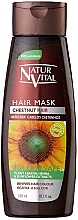 Haarmaske mit Keratin, Henna und Sonnenblumen-Extrakt für Kastanie-Haaren - Natur Vital Coloursafe Henna Hair Mask Chestnut Hair — Bild N1