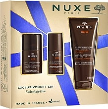 Düfte, Parfümerie und Kosmetik Gesichts- und Körperpflegeset - Nuxe Men Exclusively Him (Duschgel 200ml + Gesichtsgel 50ml + Deodorant 50ml) 