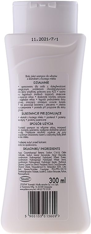 Hypoallergenes Shampoo mit Ziegenmilch - Bialy Jelen Hypoallergenic Shampoo Goat Milk — Foto N3