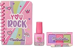 Kosmetikset für Kinder - Martinelia Girl Boss Notebook & Beauty Set (Nagellack 1 St. + Lidschatten 1 St. + Notizbuch 1 St.) — Bild N2