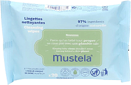 Reinigungstücher mit Avocadoduft für Kinder - Mustela Cleansing Wipes — Bild N1
