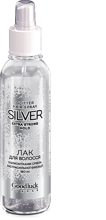 Haarspray Silber Extra starker Halt - Supermash Goodluck Silver Hair Spray — Bild N1