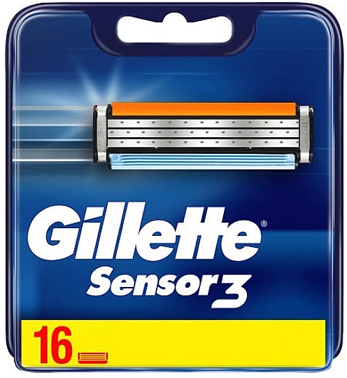 Ersatzklingen 16 St. - Gillette Sensor3 — Bild N1