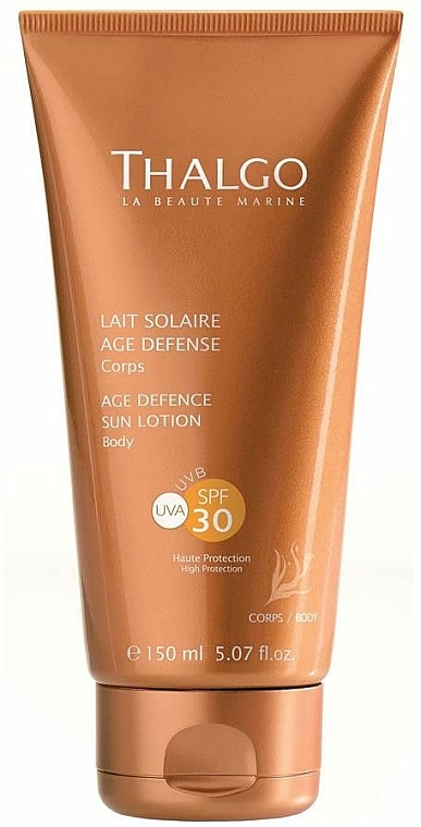 Anti-Aging Sonnenschutzlotion für den Körper SPF 30 - Thalgo Age Defence Sun Lotion SPF 30 — Bild N1