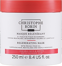 Düfte, Parfümerie und Kosmetik Revitalisierende Haarmaske mit Birnenkernöl - Christophe Robin Regenerating Mask With Rare Prickly Pear Seed Oil