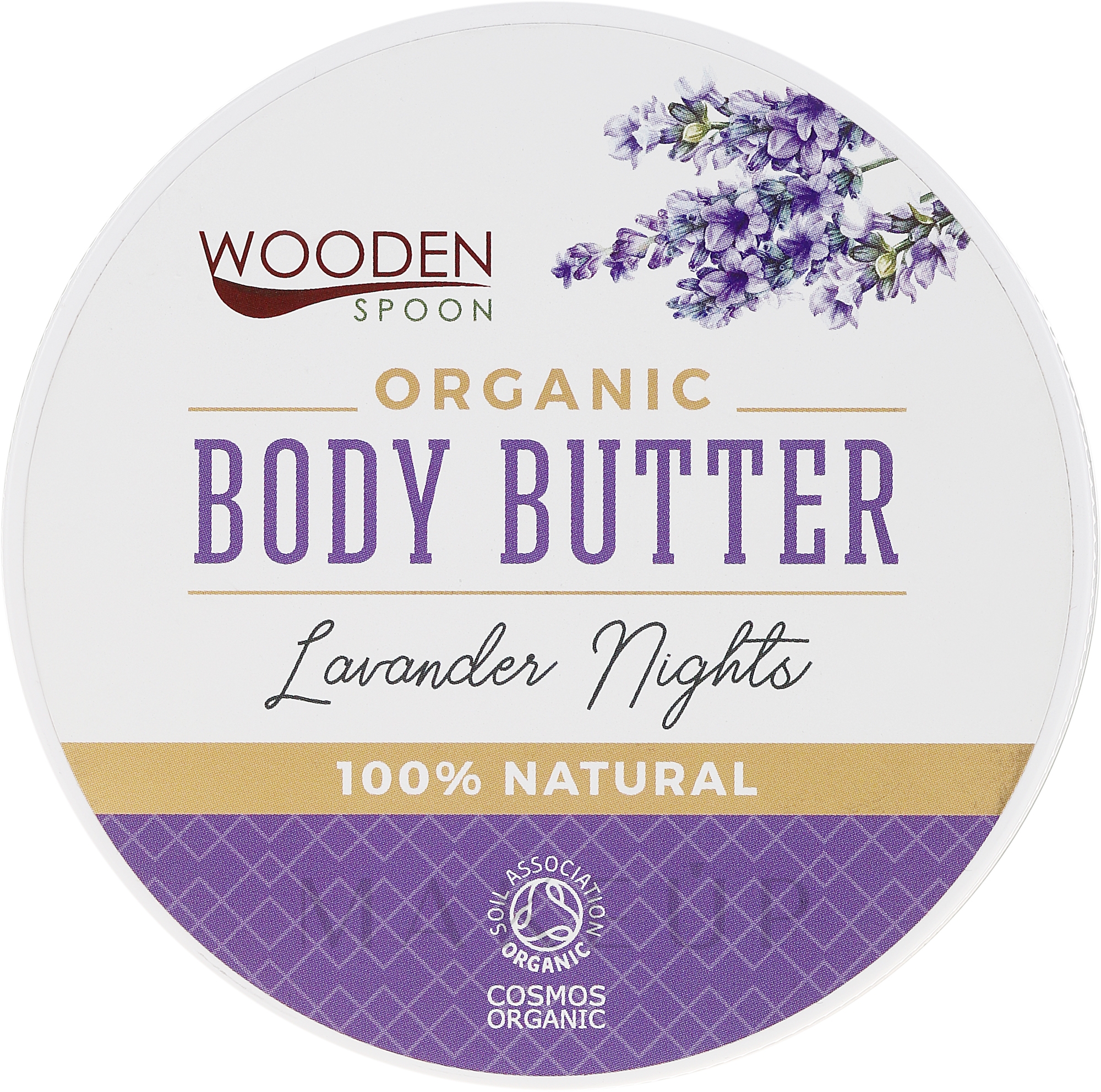 Bio-Körperbutter Lavendelnacht - Wooden Spoon Lavander Nights Body Butter — Bild 100 ml