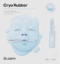 Düfte, Parfümerie und Kosmetik Feuchtigkeitsspendende Gesichtsmaske mit Hyaluronsäure - Dr. Jart+ Cryo Rubber with Moisturizing Hyaluronic Acid 2 Step Intensive Kit