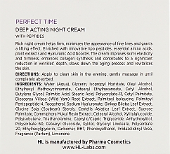 Gesichtscreme für die Nacht - Holy Land Cosmetics Perfect Time Deep Acting Night Cream — Bild N3