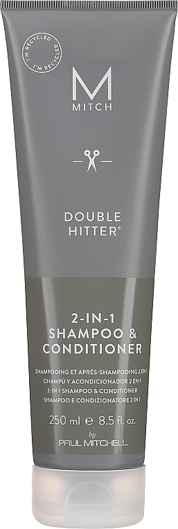 Shampoo & Duschgel 2in1 - Paul Mitchell Mitch Double Hitter 2in1Shampoo & Conditioner 