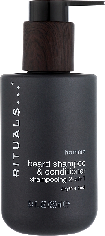 Bartshampoo - Ritual Homme Beard Shampoo & Conditioner — Bild N1