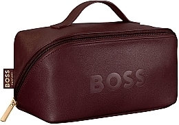 GESCHENK! Kosmetiktasche bordeauxrot - Hugo Boss Perfumes  — Bild N1