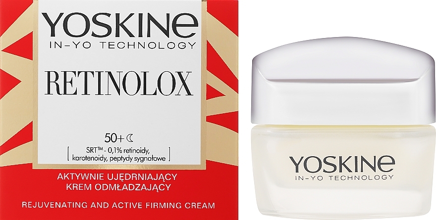 Verjüngende und aktiv straffende Creme - Yoskine Retinolox 50+ Rerjuvenating And Active Firming Cream  — Bild N1