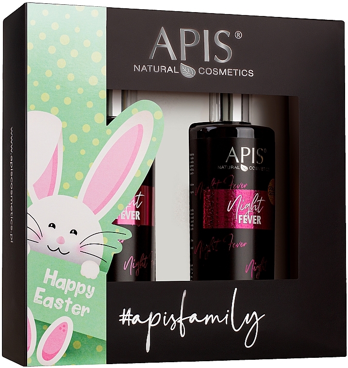 Körperpflegeset - APIS Professional Happy Easter Night Fever (Handcreme 300ml + Körperbalsam 300ml) — Bild N1