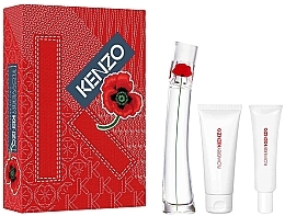 Kenzo Flower By Kenzo - Duftset (Eau de Parfum 50ml + Körpermilch 75ml + Creme 20ml)  — Bild N1
