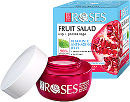 Düfte, Parfümerie und Kosmetik Intensive Anti-Falten-Gel-Creme - Nature Of Agiva Roses Fruit Salad Vitamin C Anti-Aging Jelly Cream 