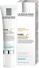 Anti-Age Augenpflege mit Fill-In Effekt für empfindliche Augen - La Roche-Posay Redermic C Anti-Wrinkle Firming  — Foto N2