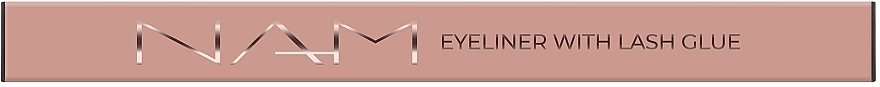 Gel-Eyeliner - NAM Eyeliner With Lash Glue  — Bild N2