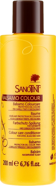 Farbschutz-Spülung für gefärbtes und gebleichtes Haar - Sanotint Colour Care Conditioner — Bild N2