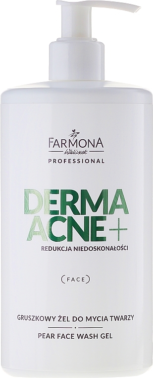 Gesichtswaschgel - Farmona Professional Dermaacne+ Pear Face Wash Gel — Bild N2