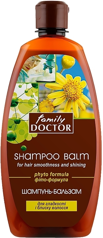 Shampoo und Conditioner für mehr Glanz mit Propolis und Keratin - Family Doctor — Bild N1