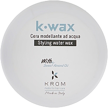 Düfte, Parfümerie und Kosmetik Modellierwachs auf Wasserbasis - Krom Wax Finish K Wax
