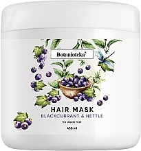 Düfte, Parfümerie und Kosmetik Maske für geschwächtes Haar Schwarze Johannisbeere und Brennnessel - Botanioteka Mask For Weak Hair