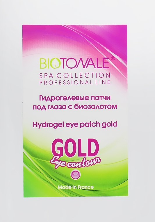 Hydrogel-Patches für die Augenpartie mit Bio-Gold - Biotonale Hydrogel Eye Patch Gold — Bild N1