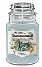 Duftkerze im Glas - Yankee Candle Home Inspiration Fresh Eucalyptus — Bild N1