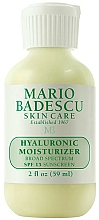 Düfte, Parfümerie und Kosmetik Feuchtigkeitsspendende und schützende Gesichtscreme mit Hyaluronsäure SPF 15 - Mario Badescu Hyaluronic Moisturizer SPF15