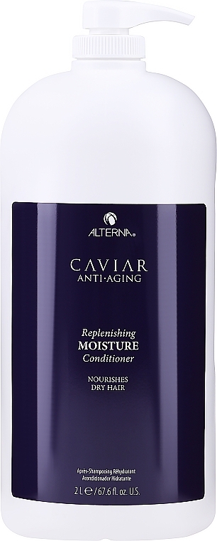 Feuchtigkeitsspendende Haarspülung mit Kaviarextrakt - Alterna Caviar Anti-Aging Replenishing Moisture Conditioner — Bild N9