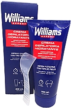 Düfte, Parfümerie und Kosmetik Feuchtigkeitsspendende Enthaarungscreme für Männer - Williams Crema Depilatoria Moisturizing