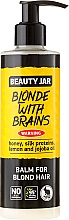 Düfte, Parfümerie und Kosmetik Haarspülung "Blonde With Brains" für blondes Haar - Beauty Jar Balm For Blond Hair