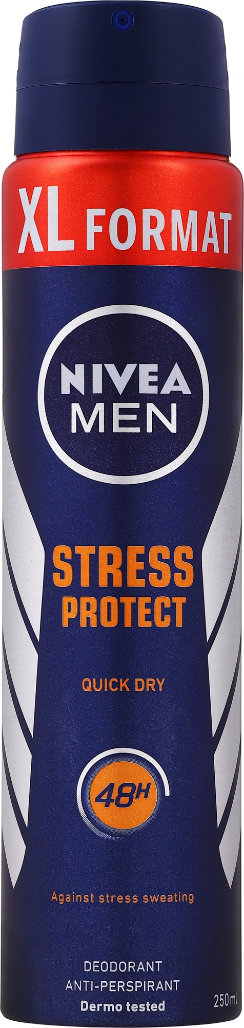 Deospray Antitranspirant - NIVEA Men Stress Protect 48hr Anti-Perspirant Spray — Bild 250 ml