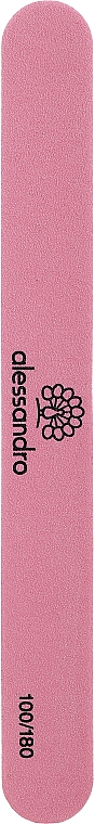 Nagelfeile Körnung 100/180 45-207 rosa - Alessandro International Professional File Pink — Bild N1