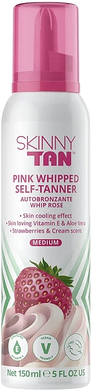 Selbstbräunungsmousse Pink - Skinny Tan Whip Mousse — Bild N1