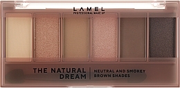 Lidschattenpalette - LAMEL Make Up The Natural Dream Eyeshadow Pallette — Bild N2