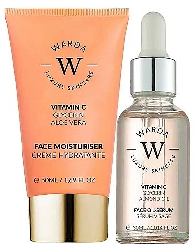 Set - Warda Skin Glow Boost Vitamin C (f/cr/50ml + oil/ser/30ml) — Bild N1