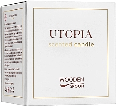 Duftkerze - Wooden Spoon Utopia Natural Scented Soy Candle — Bild N3