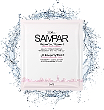 Erfrischende und feuchtigkeitsspendende Tuchmaske für das Gesicht - Sampar H2O 'Emergency' Mask — Bild N5