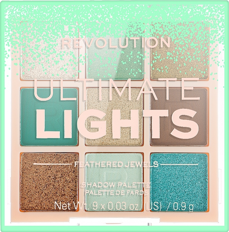 Lidschatten-Palette - Makeup Revolution Ultimate Lights — Bild N2