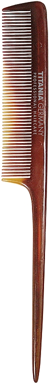 Haarkamm mit Griff 20,5 cm - Titania Havannah — Foto N1