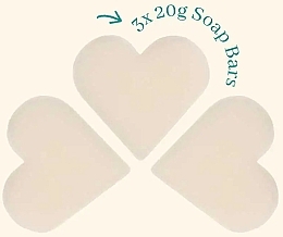 Seifenset - The English Soap Company Occasions Collection You Are My Sunshine Heart Guest Soaps (Seife 3x20g)  — Bild N2