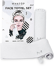 Reiseset Gesichtstücher MakeTravel weiß - MAKEUP Face Towel Set — Bild N1