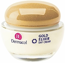 Gesichtspflegeset - Dermacol Gold Elixir (Tagescreme 50ml + Nachtcreme 50ml) — Bild N2