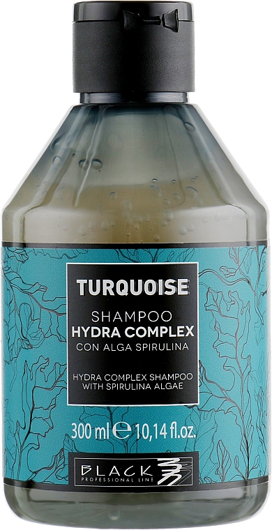 Shampoo mit Algen - Black Professional Line Turquoise Hydra Complex Shampoo — Bild N1