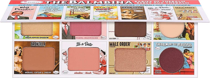 Schminkipalette - theBalm The Balmbina Babies Of theBalm Palette — Bild N1