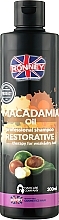 Düfte, Parfümerie und Kosmetik Stärkendes Shampoo mit Macadamiaöl für trockenes und schwaches Haar - Ronney Macadamia Oil Restorative Szampoo